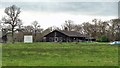 Cricket pavilion at Allfield Ground