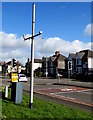 Roadside weather station, Newport Road, Rumney, Cardiff