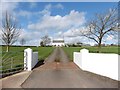 SS8012 : Driveway, Millbarn Farm by Roger Cornfoot