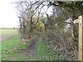 Public Bridleway leaving Potter