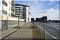 Dockside path at Royal Albert Basin