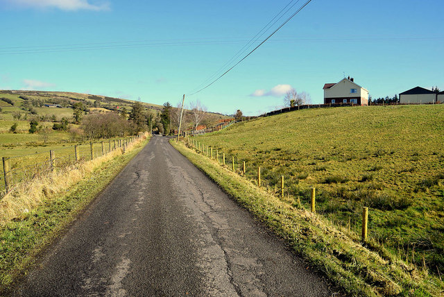 Cracks along Dullaghan Road © Kenneth Allen :: Geograph Ireland