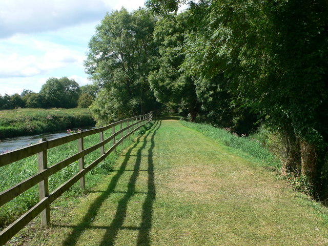 Riverside walk near Kells Priory