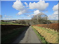 Minor road on the braes above River Irvine