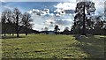 View towards the Downs from the drive to Newtimber Place