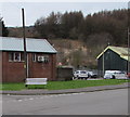 Metal benches, Cwmsaerbren Street, Treherbert