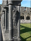 S5740 : Jerpoint Abbey - detail by Eirian Evans