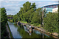 Grand Union Canal by Star City in Nechells, Birmingham