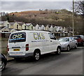 CHS Biological Hazard Recovery Service van, River Terrace, Treorchy