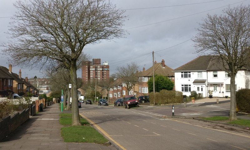 Headland Road in Evington, Leicester © Mat Fascione :: Geograph Britain ...