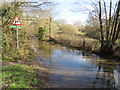 TQ5638 : Flooding on High Rocks Lane near Tunbridge Wells by Malc McDonald
