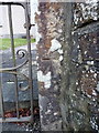 OS benchmark - Stepaside, gatepost of chapel