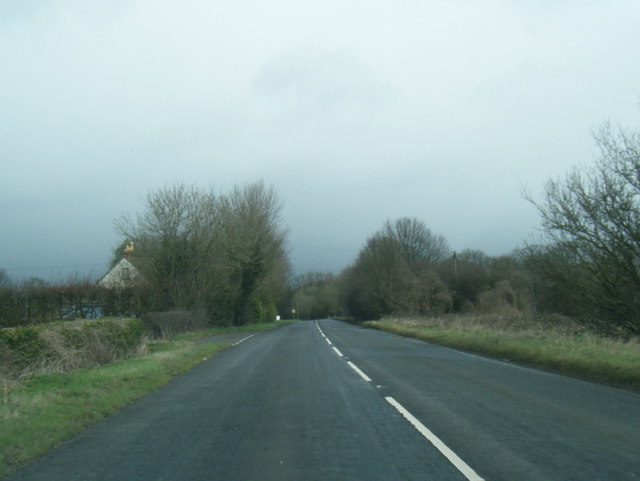 A46 nearing Tiltups End