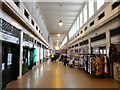 View down the Grainger Market