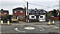 Roundabout at the junction between Hyde Lane and Bramber High Street