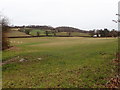 Farmland in the hills south of Abergele