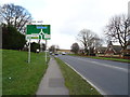 Chancery Road (A638), Ossett approaching roundabout