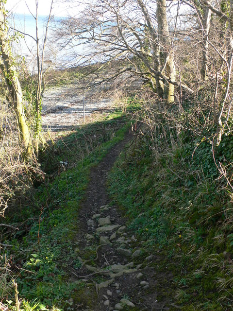 Wales Coast Path near Aber Ogwen