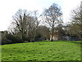 Embankment on the former Mill Hill East to Edgware railway line