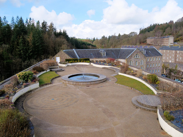 New Lanark Roof Garden