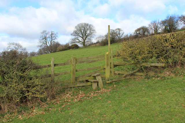 Stile on the Ascent of Hardy Bank