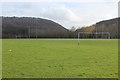 ST2196 : Football pitches, Newbridge by M J Roscoe