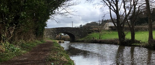 Bridge 110 on the Monmouthshire and Brecon Canal