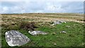 SN9195 : Carreg Llwyd prehistoric stone row by Sandy Gerrard