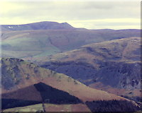 SJ0426 : View towards the Berwyn ridge by Richard Law
