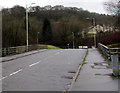 Across Crichton Street river bridge, Treorchy