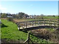 Bridge over  a stream at Oare