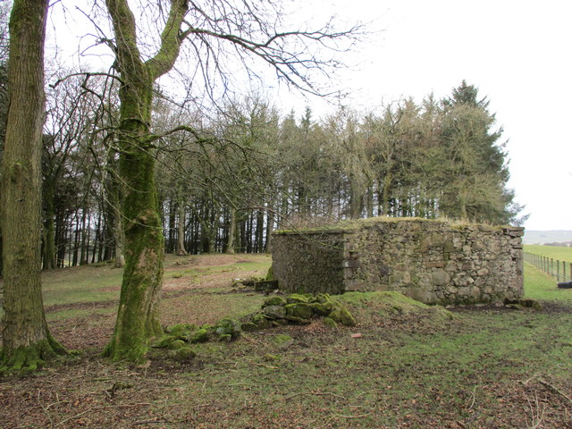 Ruined building at Barbeth
