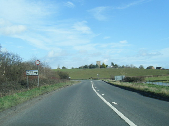 A38 near Prior's Norton