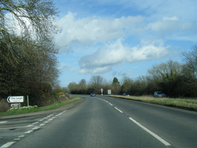 A38 at The Leigh turn