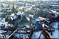 Central Ely from the West Tower of the Cathedral