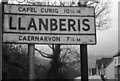 Arwydd pentref Llanberis / Llanberis village sign