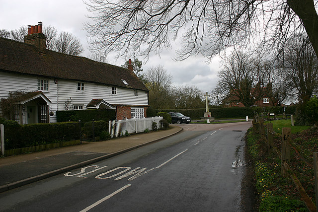 Church Road, Little Berkhamsted - west side