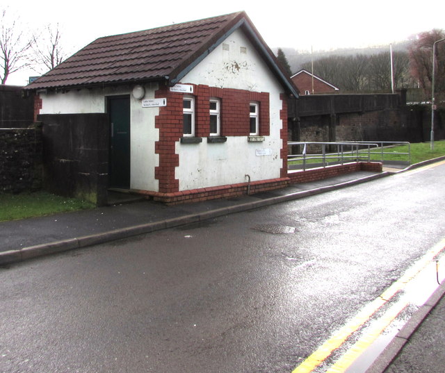 Former public toilets near Treorchy Library
