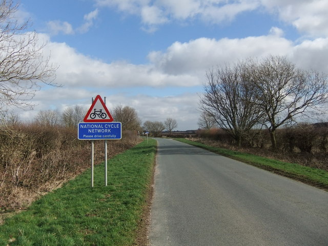 Country road near Burnham