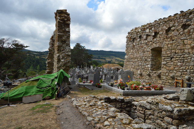 Monastic ruins © N Chadwick :: Geograph Ireland