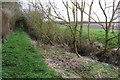 Public footpath onto Cheddington Lane