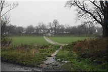 TL1206 : Footpath off Bedmond Lane by Bill Boaden