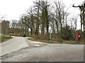 Road behind Myddleton Grange