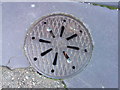 Possible coal hole and cover on Siliwen Road, Bangor