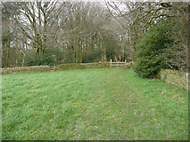 SE2709 : Footpath approaching Margery Wood, Cawthorne by Humphrey Bolton