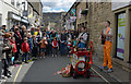 Two Man One Man Band performing on Newmarket, Otley