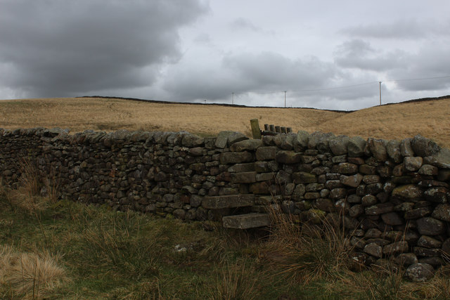 Stone Stile of Scalehaw Hill