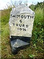 Old Milestone by the A394 in Rame