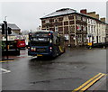 Diverted buses, Stow Hill, Newport