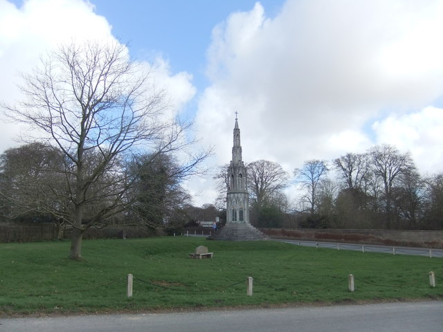 The Eleanor Cross at Sledmere